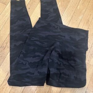 Black Camouflage Leggings